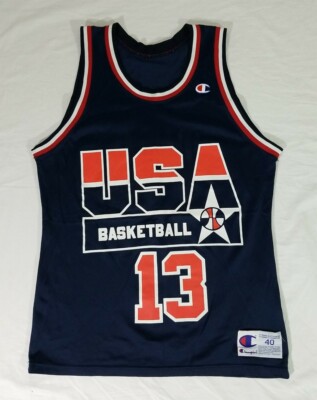 USA O'Neal 13 ユニフォーム 44サイズ Shaquille O'Neal #13 Team USA 1996 Olympics Champion Basketball