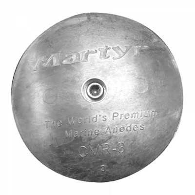 Martyr Anodes CMR03 Zinc Rudder/Trim Tab 3-3/4'' Canada Metal