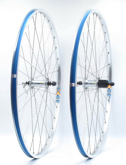 silver 700c wheelset