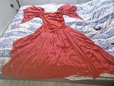 Stunning Maxi Women's Dress, Size L, Orrange