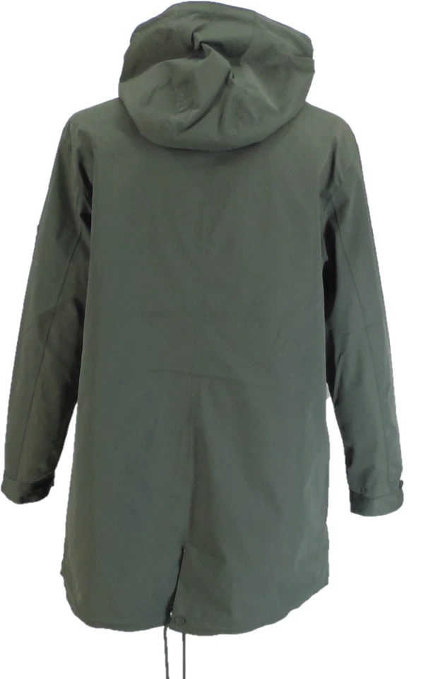 Lambretta Mens Retro Waterproof Fishtail Parka - Image 2 of 4
