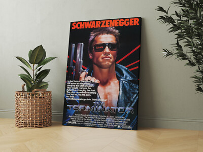 Der Terminator klassischer Film - Leinwand - gerahmt oder Poster verfügbar - 03