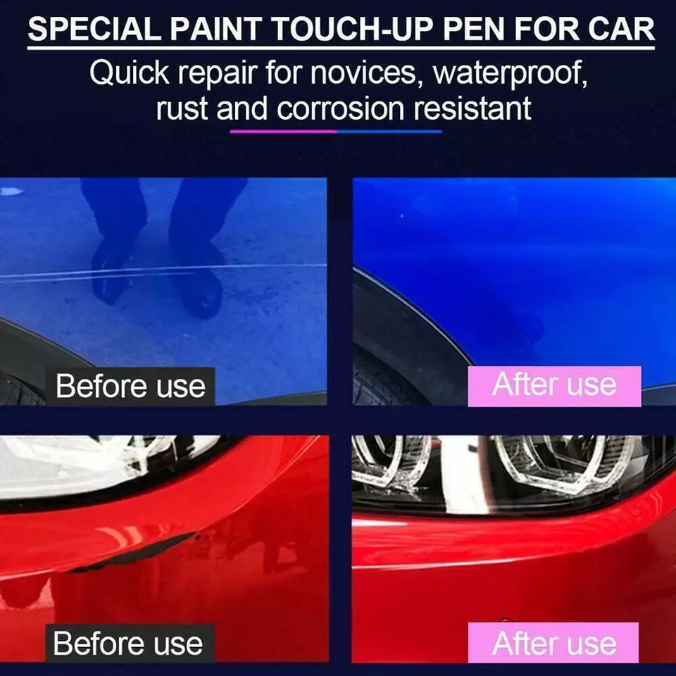 Scratch Remover Auto Paint Pen Car Color Fix Pen Touchup Repair Brush