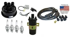 Complete Tune up kit & 12V Coil for John Deere 1010 2010 2020 2030 Tractor 