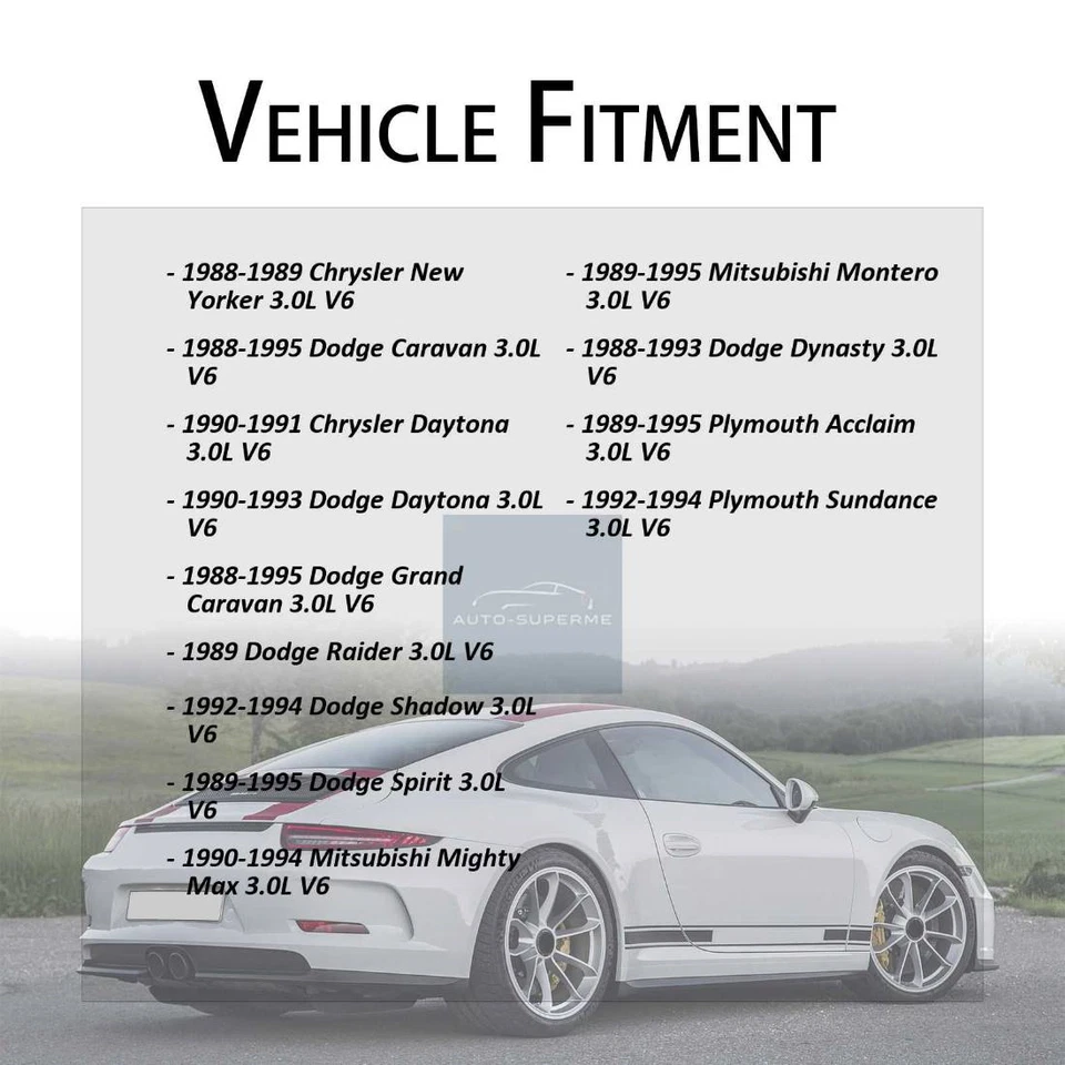 Tomada de água do líquido de arrefecimento do motor Plymouth Sundance 3.0L 1992-1994 - Imagem 2 de 2