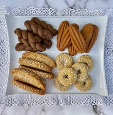 Lenten Greek Cookie Sampler Box