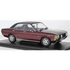 Model Car Group MCG 1:18 Scale Ford Granada MK I Met.Red/Matt Black (RHD) 1975 