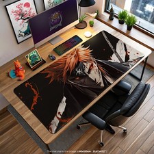 Bleach Ichigo Kurosaki Vasto Lorde Desk Mat - Hollow Form Gaming Mouse Pad