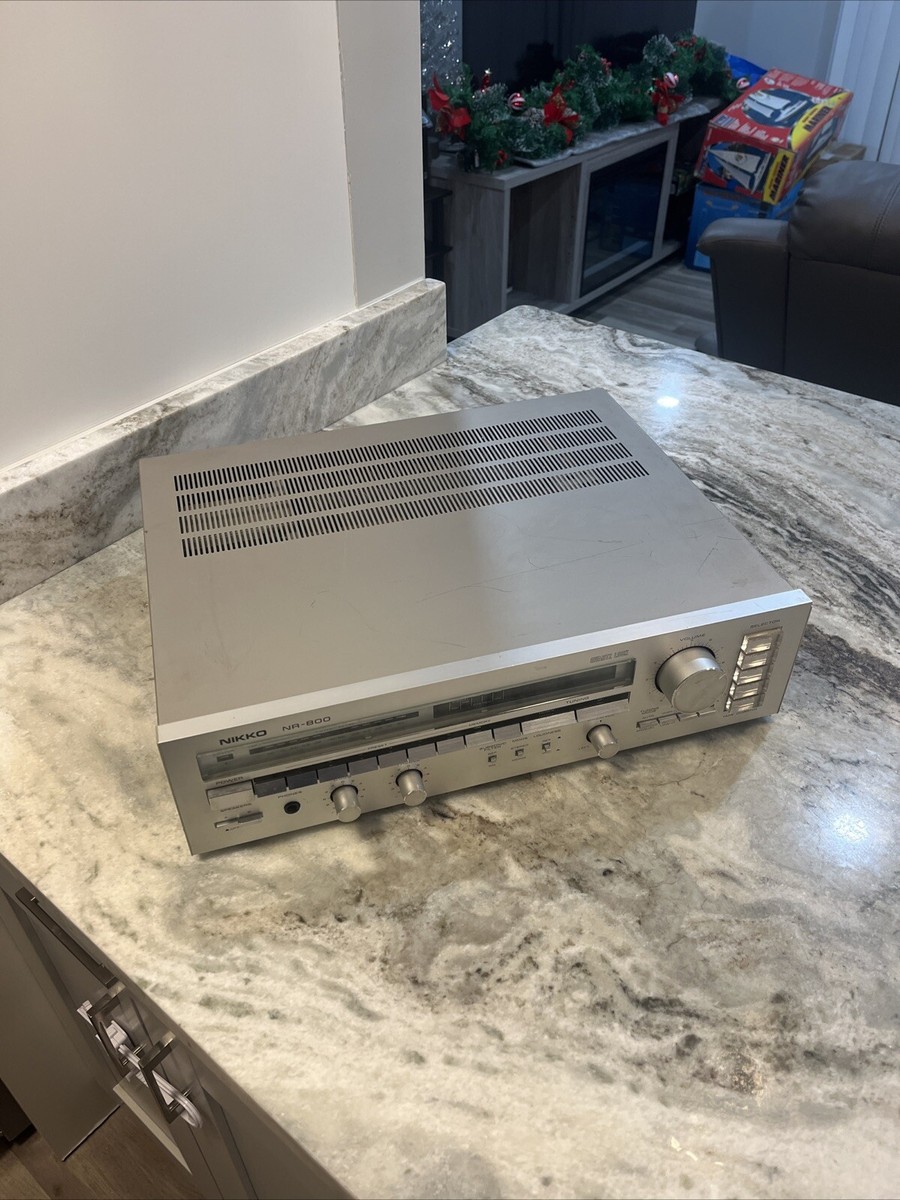 MINT Vintage 1983 Nikko Nr-800 Digital Quartz Am/fm Stereo