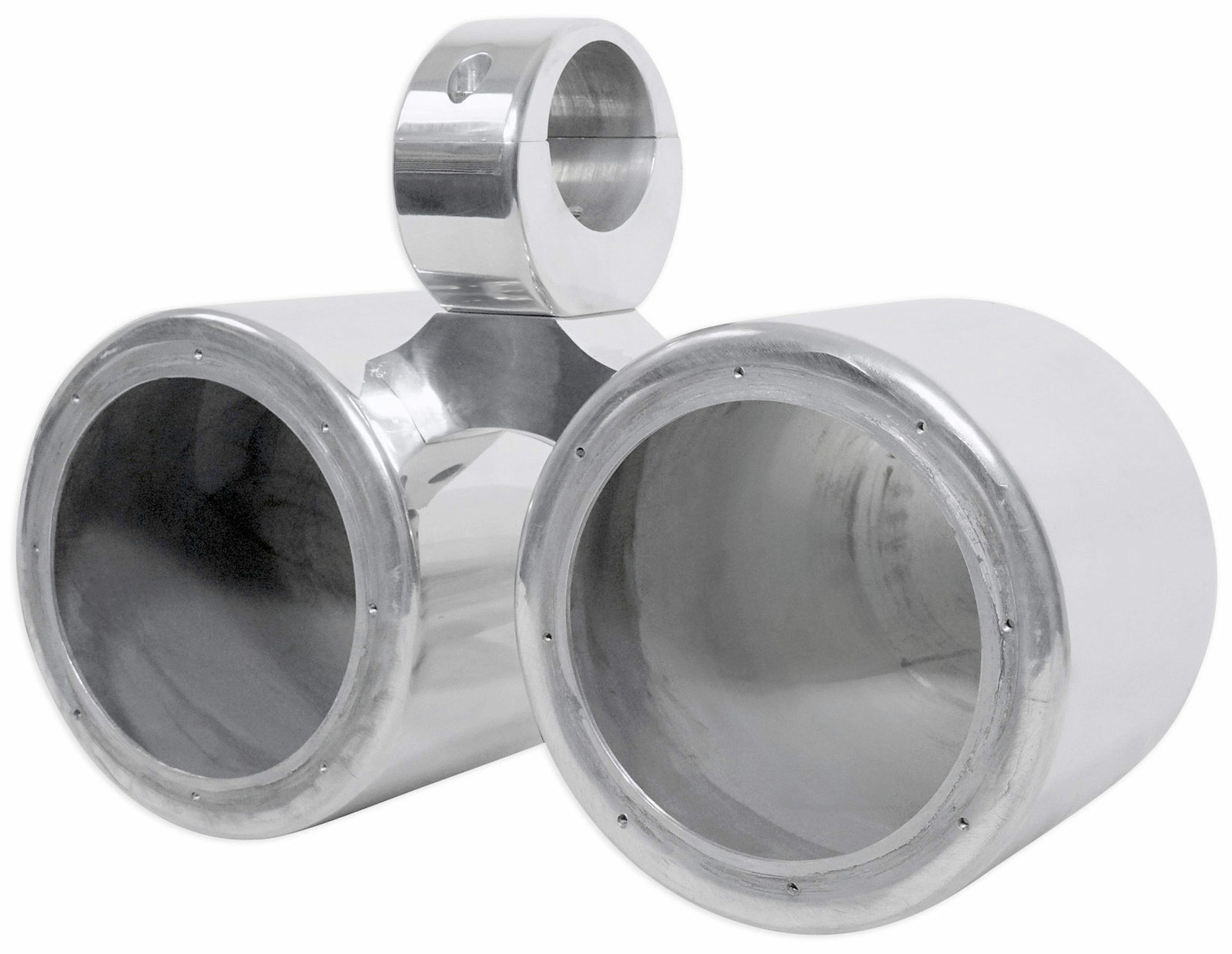 Колонки Rockville DMAC65S Dual 65 из полированного алюминия для вейкборда с колонками крышка