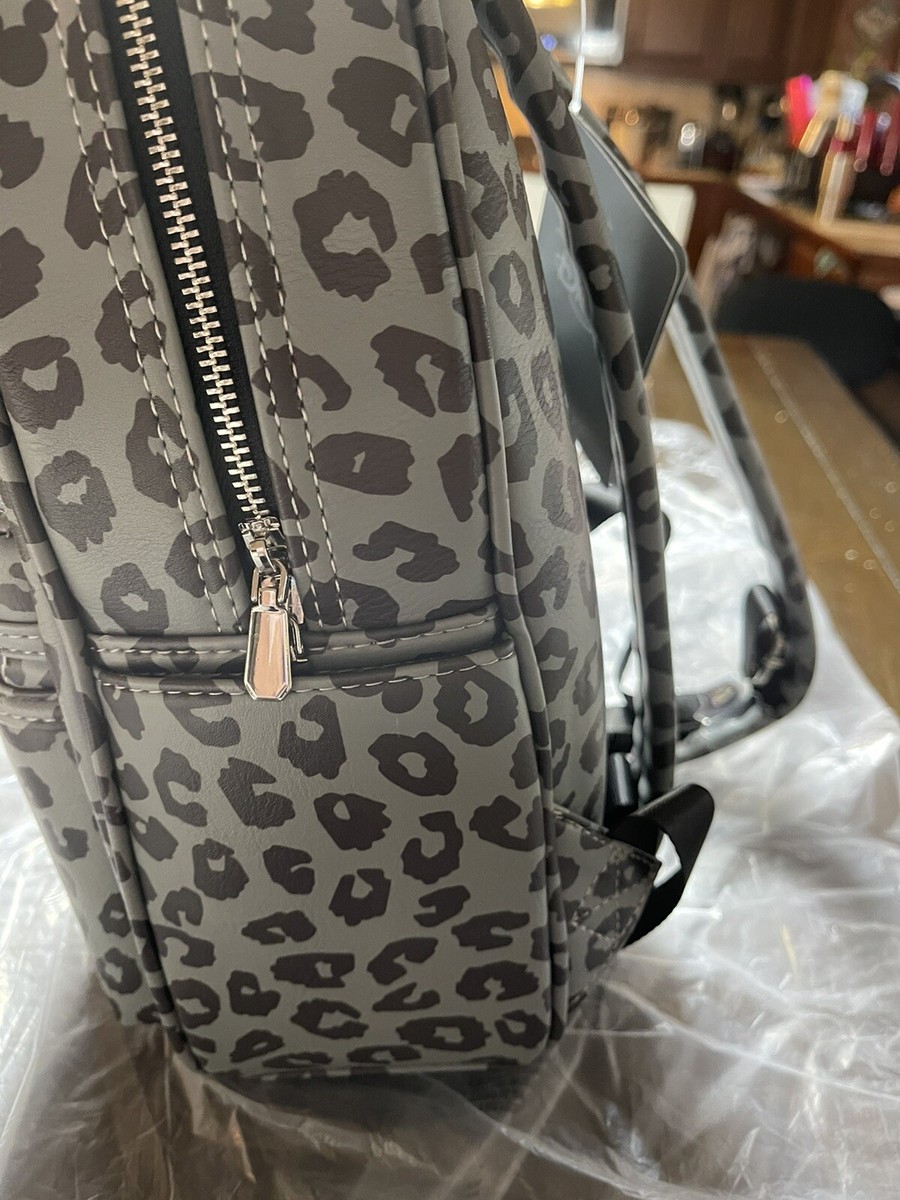 DisneyParks Mickey Greyscale Animal Print Backpack NWT Disney Store Mickey Mouse Grayscale Animal Print Backpack  main image 2