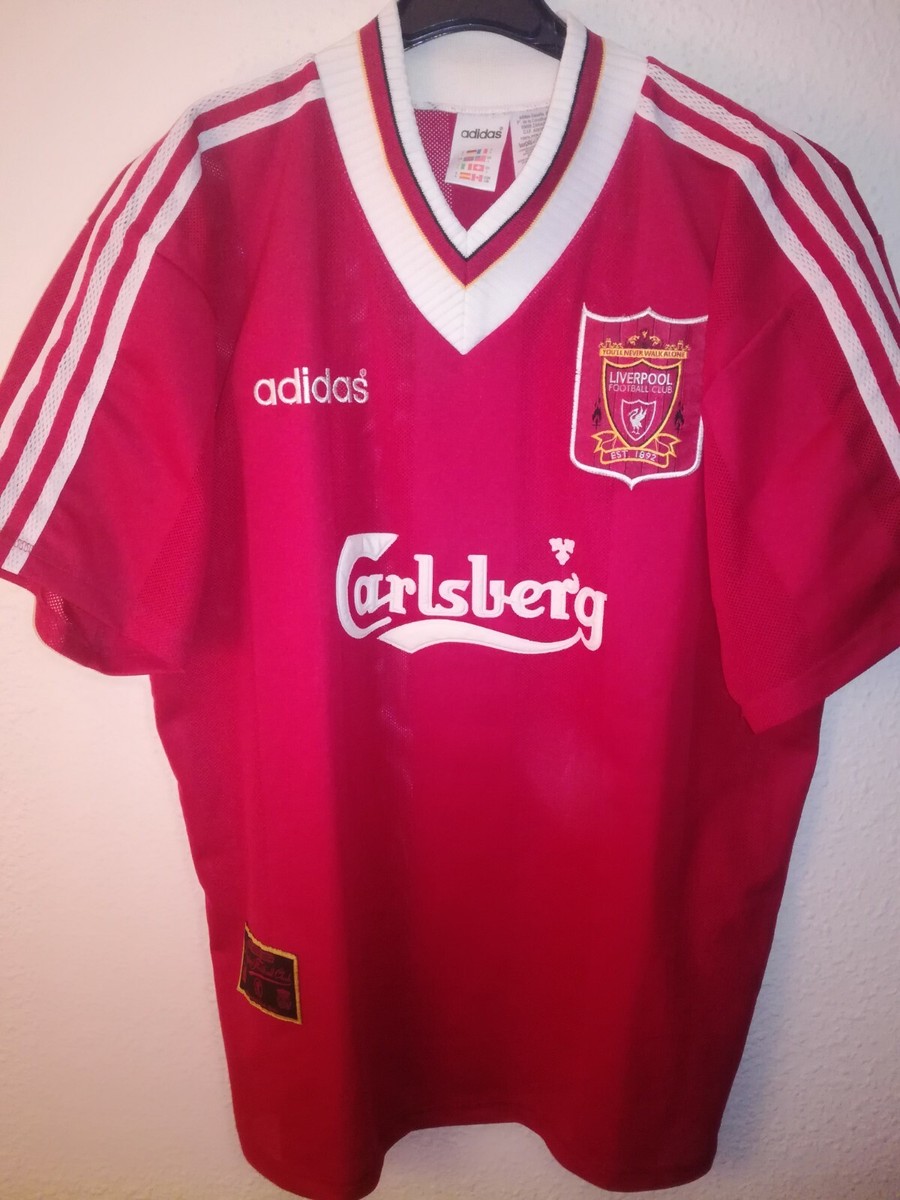 LIVERPOOL 1995-1996 Carlsberg shirt jersey jersey adidas jersey