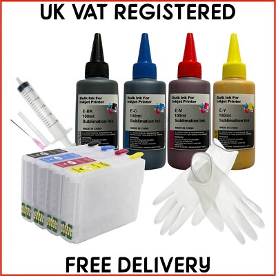 604XL Sublimation Starter Kit - ARC Patronen für Epson XP3200 XP3205 Nicht-OEM