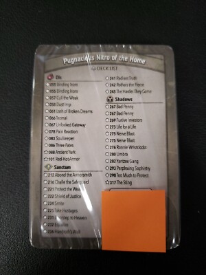 Unregistered Keyforge Deck With Doorstep, Ronnie, TMTP, The Sting