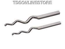 Sinusoidal Large Heavy Duty Highly Polished Large Forming Stakes 2pc