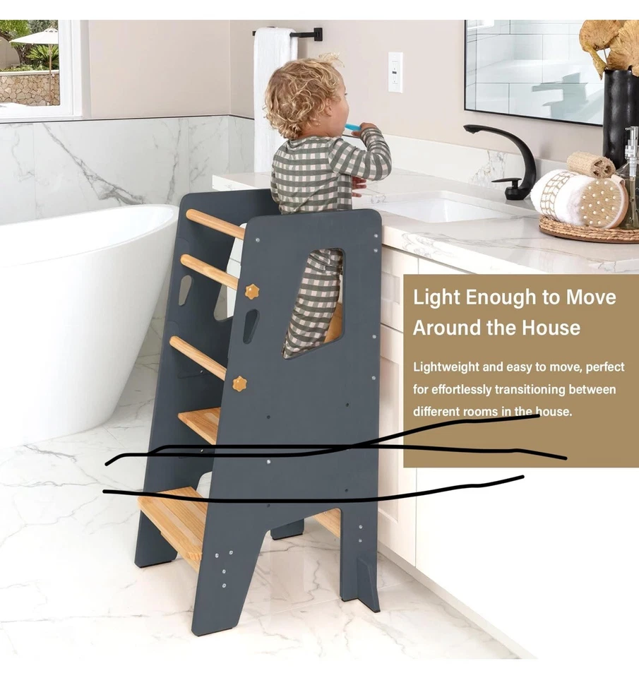 Learning Tower Toddler Tower, Kids Step Stool - image 2 of 4