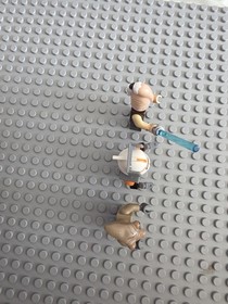 LEGO Star Wars: Geonosian Starfighter (7959), Manual, Mini Figs, Bricks