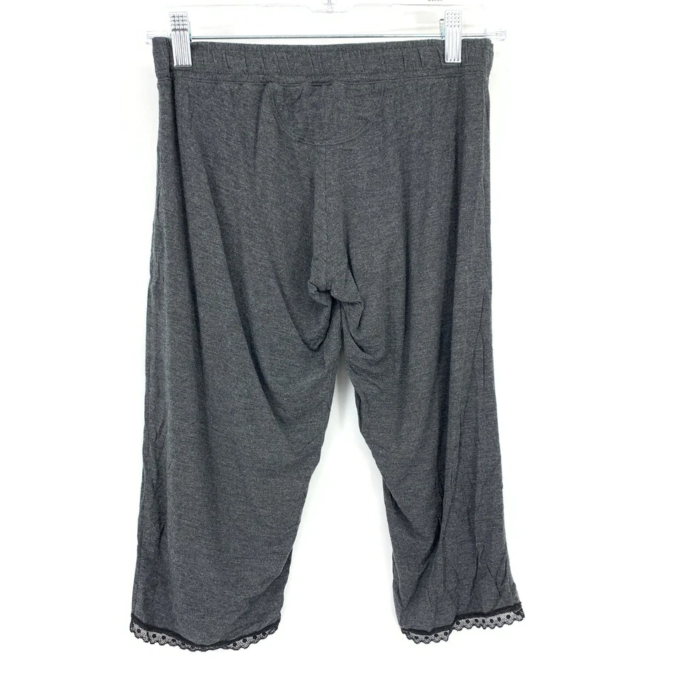 Gap тела Capri Sleepwear брюки женщин размер средний серый черный - Изображение 2 из 4