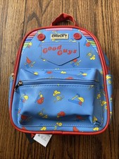Chucky Good Guys Promotional Movie Backpack Blue Red Chucky Good Guys Blue Red