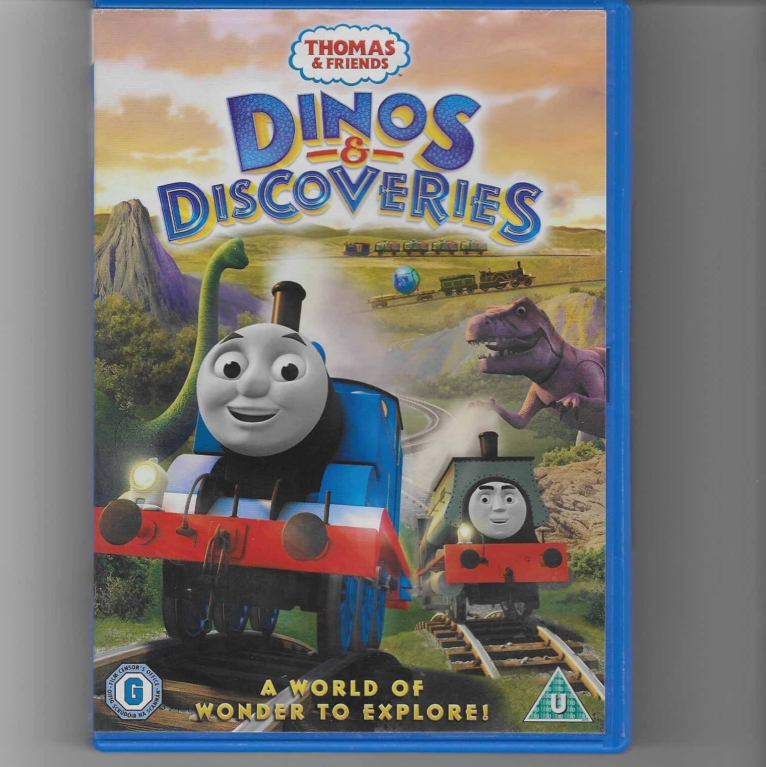 Thomas And Friends Dinos And Discoveries DVD Rated U Family 60 Minutes Used