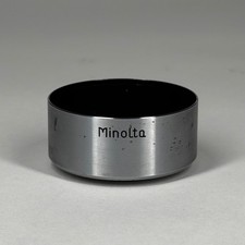 Minolta metal lens hood for early rangefinder lens 33mm