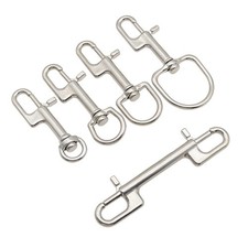 Stainless Steel Diving Snap Hook for Leashes and Ropes 80 90 100 110mm