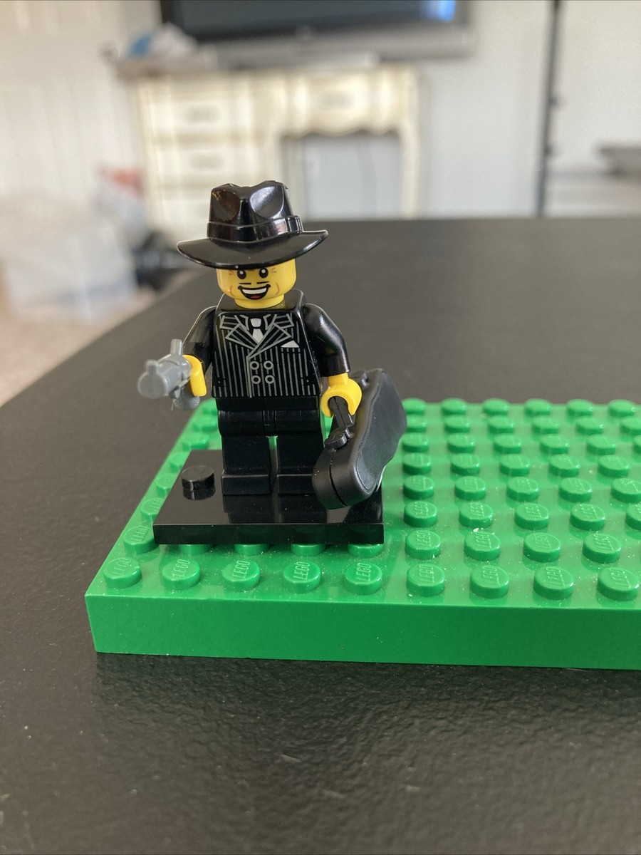LEGO Gangster Minifig with Gun and Violin Case Series 5 8805 mafia