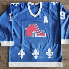 Quebec Nordiques Joe Sakic 1990-91 Vintage CCM Authentic Hockey Jersey 48 NHL