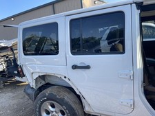 Rear Side Door 2011-2018 Jeep Wrangler Right Passenger White Full Door  1031386