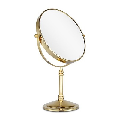 DOWRY Makeup Mirror 10x Magnification Vanity Mirror Tabletop TwoSided Swivel ...