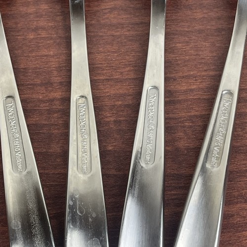 Tomodachi Soup Spoons Set Of 4 Forge Smooth Glossy 18/10 Stainless - Bild 5 von 6