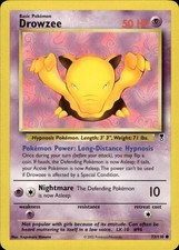 Pokemon Legendary Collection Common Drowzee 73/110 - Near Mint (NM) on eBay