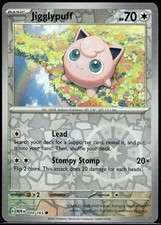 Jigglypuff 039/165 Common 151 Pokemon Reverse Holo Near Mint