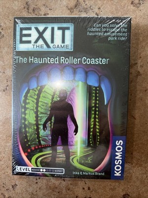 Exit: The Game the Haunted Roller Coaster Edition Ages 10 And Up 1-4 Players