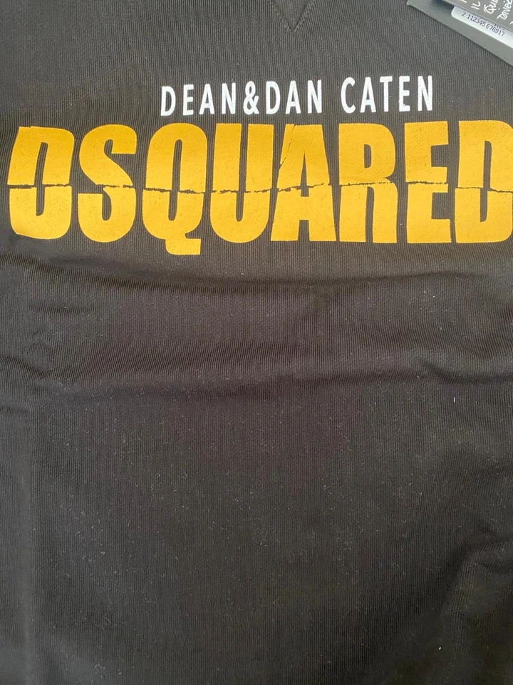 Dsquared2 Sudaderas Negro Talla XL Original  - Imagen 3 de 4