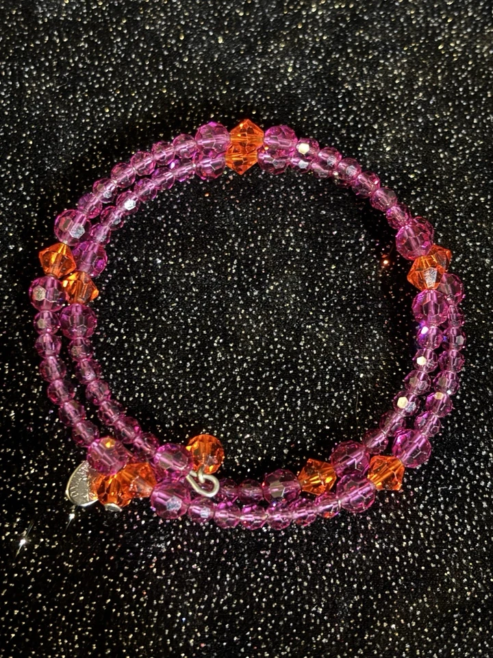 Pulsera Tarina Tarantino Cristal Rosa Foto 2 de 4