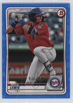 2020 Bowman Prospects Blue 30/150 Royce Lewis #BP-93 1bc4