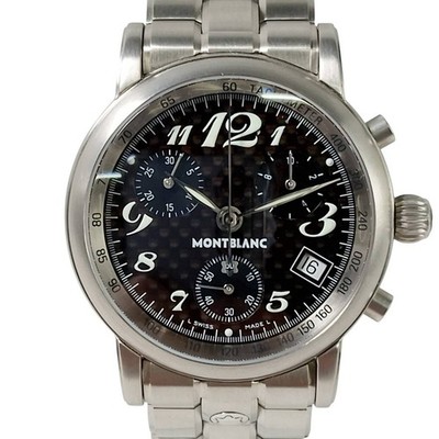 MONTBLANC 7038 Meisterstik Chronograph Quartz Men's Wrist Watch