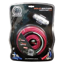 Xscorpion 8 AWG Amplifier Wiring Kit w Red Power Cable, AGU Fuse & Holder