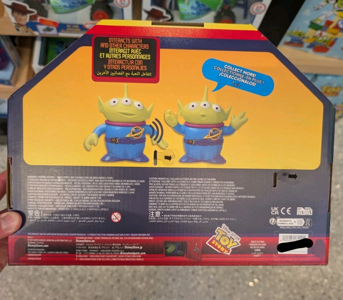 NEW 🌟 Disney Parks WDW Toy Story 4 Alien Interactive Talking