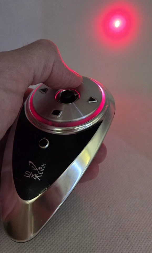 SMK LINK RemotePoint Global Presenter VP4350 VP4360 Inalámbrico SOLO REMOTO Probado Foto 4 de 4