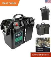 Trolling Motor Smart Battery Box Power Center with USB and DC Ports, Medium