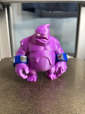 Elixir Golem Figurine - Multicolored Clash Royale 3D Printed Toy Kids & Teens
