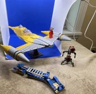 LEGO Star Wars Naboo Starfighter 7877 98% Complete with Minifigures