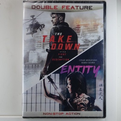 The Take Down / Entity DVD 2020 Double Feature Action Maria Ozawa Cesar Montano