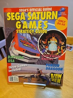 1995 Sega Saturn Games Strategy Guide