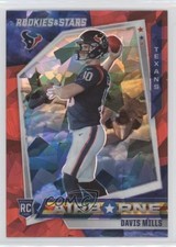 2021 Panini Rookies & Stars Airborne Red Ice Prizm Davis Mills #AB-23 12g7