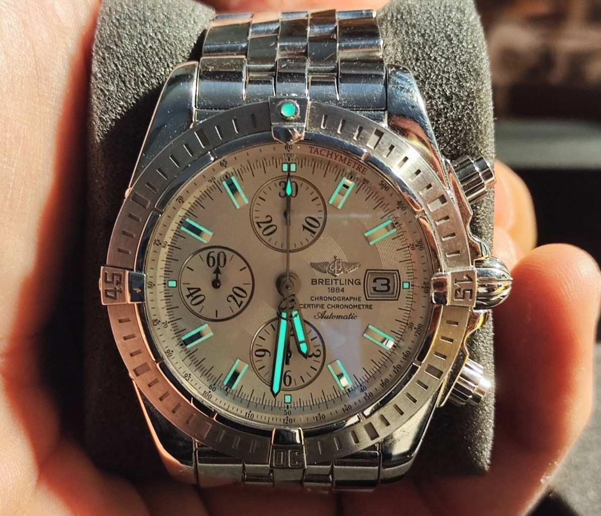 Breitling Chronomat Evolution Full Set Excellent … - image 1