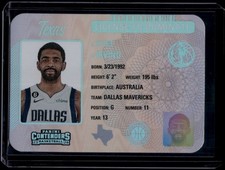 2023-24 Panini Contenders Basketball Kyrie Irving #17 License to Dominate