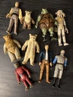 Rare! ~ Vintage Star Wars Figure Lot ~ 9 Figures ~ Ewoks, Snaggletooth, And More